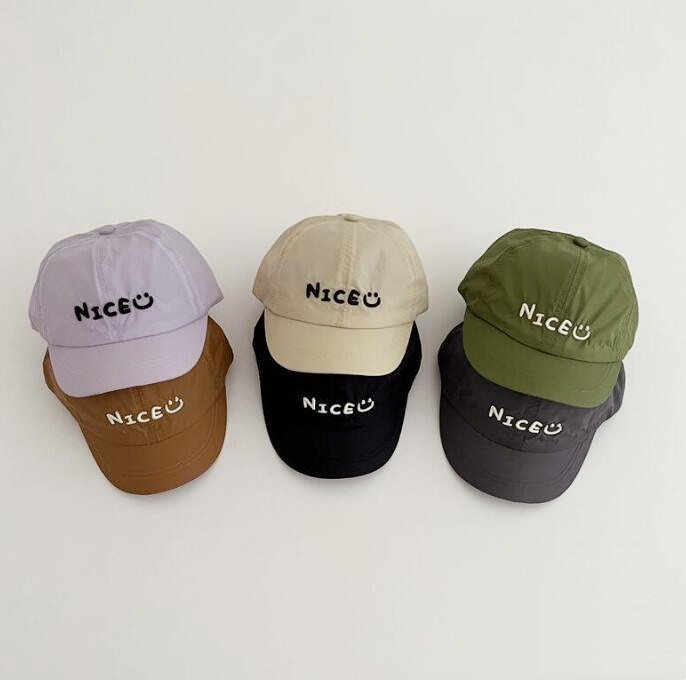子供用★帽子★キャップ★キッズ★男女兼用★日焼け防止★韓国風★シンプル★7色