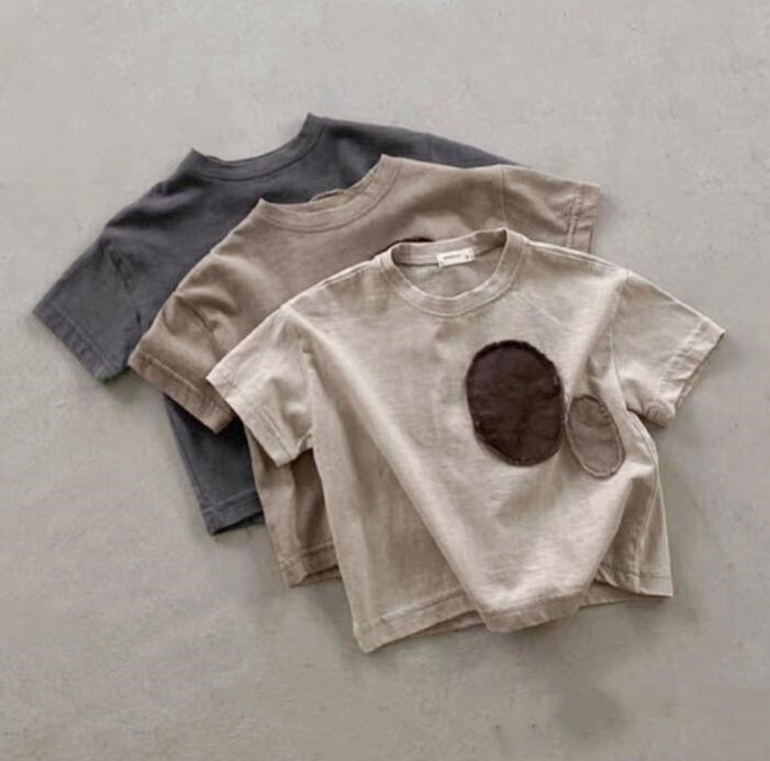 子供服★トップス★Tシャツ★韓国風子供服★ベビー★男女兼用★カジュアル★3色★73-100CM