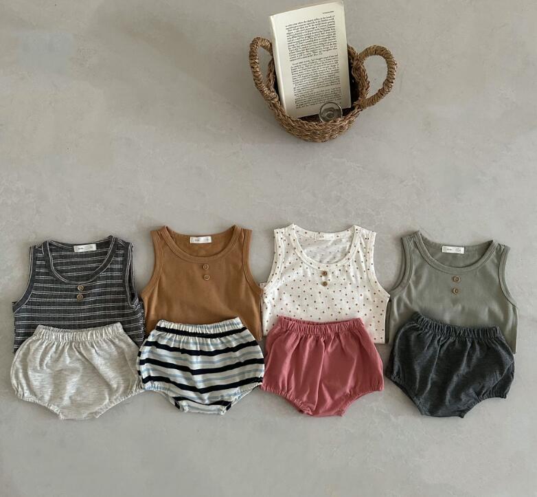 2023新品★子供服　トップス+ズボン　セット★73-100cm★4色