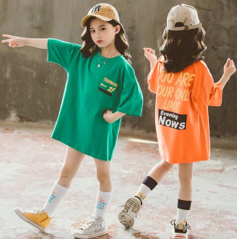 2023新品★子供服　ロングトップス★110-160cm★2色