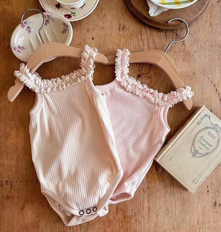 2023夏新品★ベビー服★ロンパース★66-90cm★2色