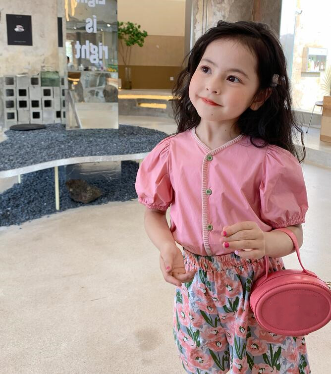 子供服★トップス+パンツ★セットアップ★韓国風子供服★キッズ女の子★カジュアル★7-15#