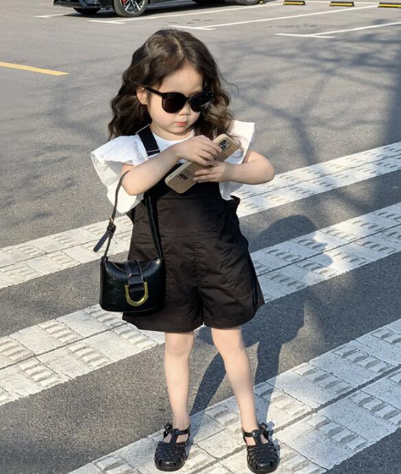 2023★春夏新作★韓国風子供服★サロペット★トップス★90-140CM