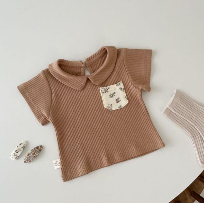 子供服★Tシャツ★トップス★半袖★韓国風子供服★ベビー★66-90CM