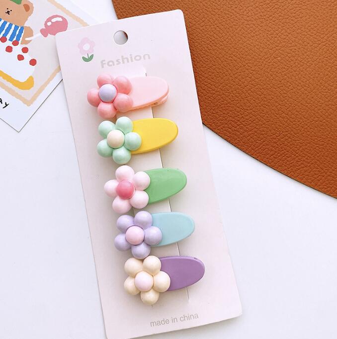 子供用★ヘアピン★髪飾り★まとめ髪用★ヘアアクセサリー★韓国風★5枚入り