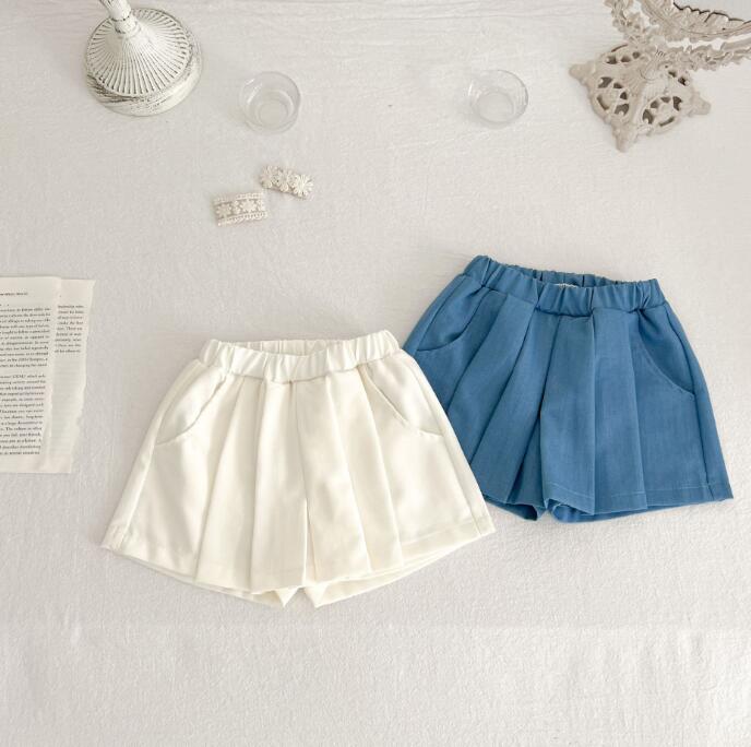 子供服★キュロット★ボトムス★韓国風子供服★ベビー★無地★2色★66-100CM