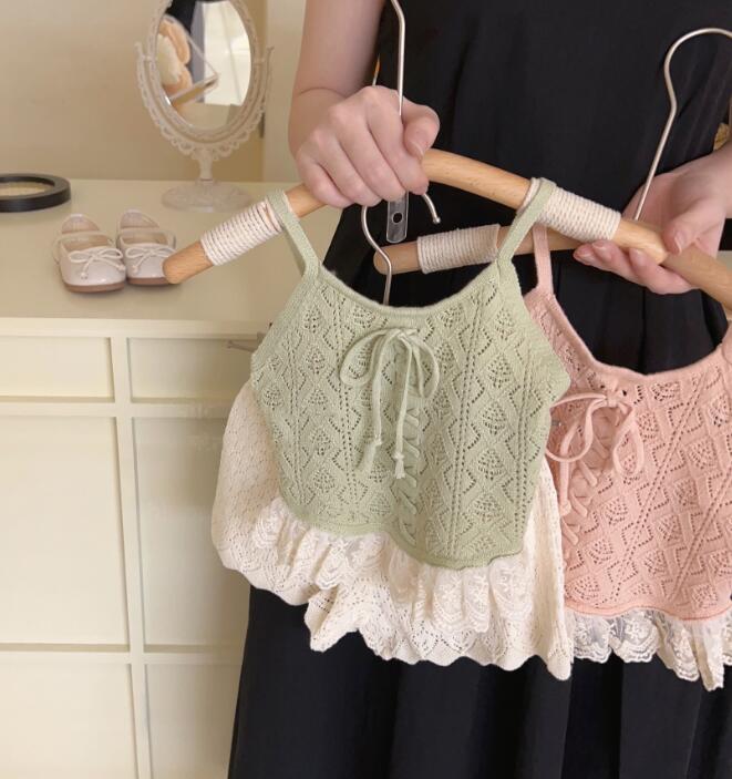 2023新品★子供服　ニットベスト★90-140cm★2色