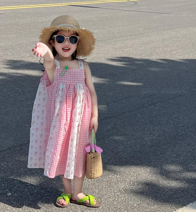 2023新品★子供服　ワンピース★90-140cm★2色