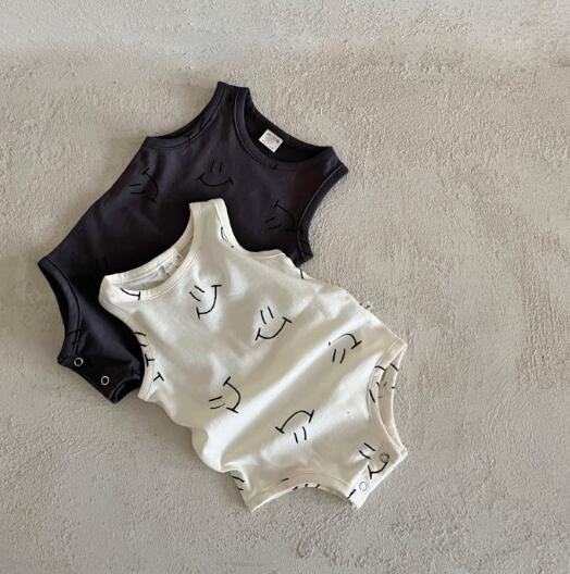 2023★春夏新作★韓国風ベビー服★ロンパース★2色66-100CM