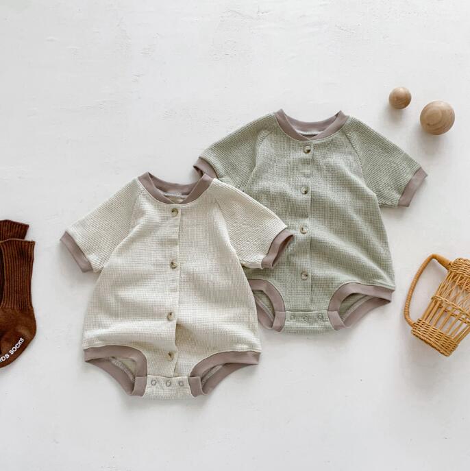 子供服★ランパース★連体服★韓国風子供服★ベビー★可愛い★2色★66-100CM