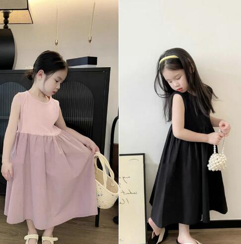 2023夏新品★子供服　ワンピース★タグ5-13★2色