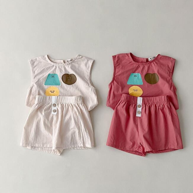 子供服★トップス+パンツ★セットアップ★韓国風子供服★キッズ★男女兼用★2色★80-130CM