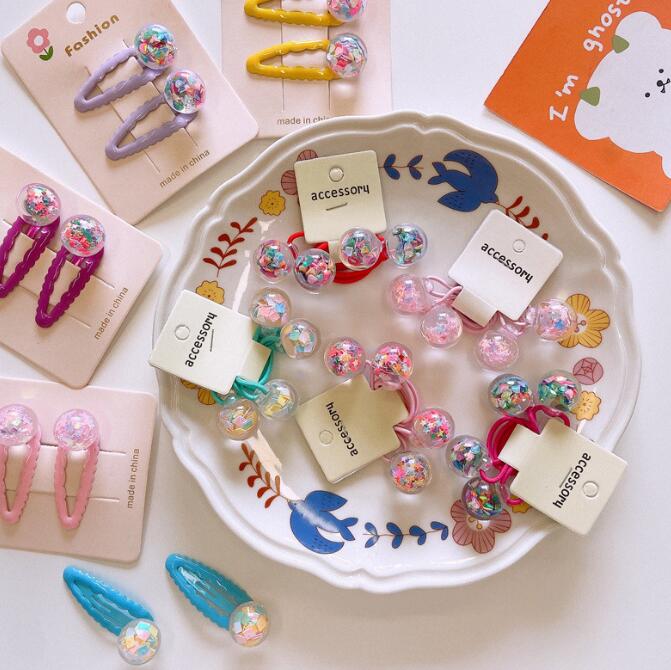 髪飾り★まとめ髪用★ヘアアクセサリー★子供用★キッズ女の子★ヘアピン/ヘアゴム★多色