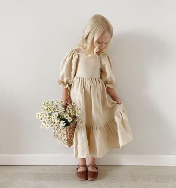 2023★春夏新作★韓国風子供服★ワンピース★2色90-120CM