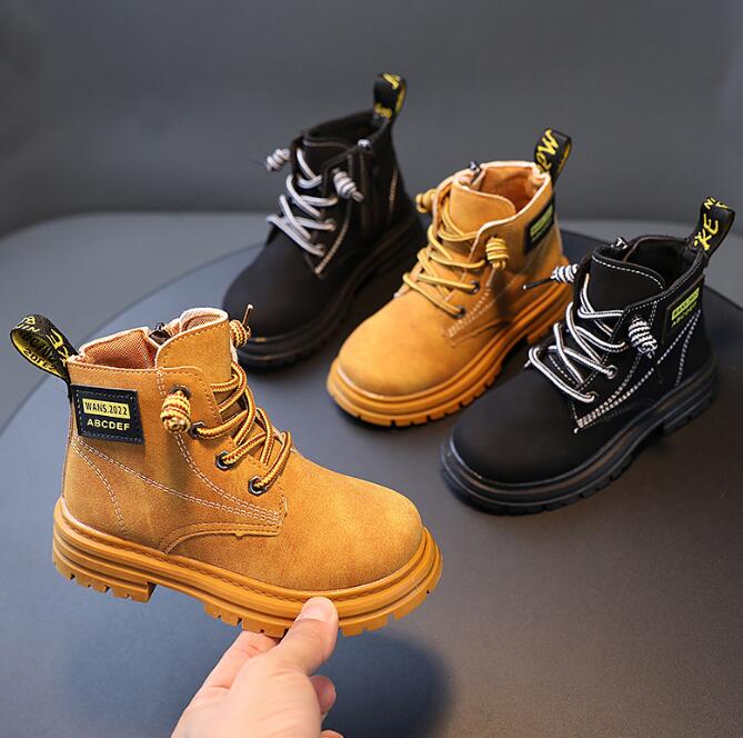 靴★子供靴★シューズ★キッズ★男女兼用★ショートブーツ★2色★26-36#