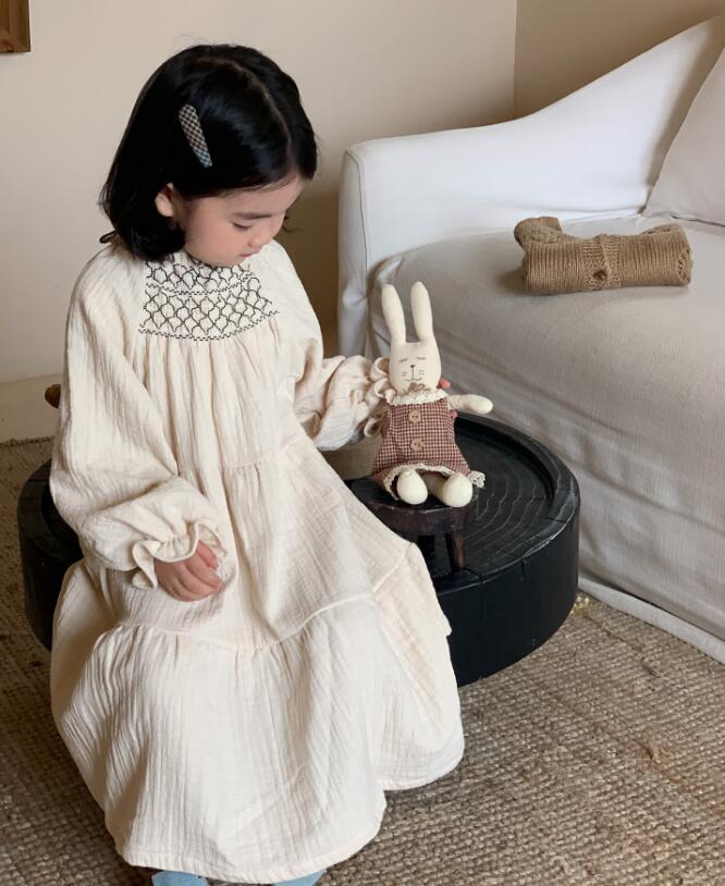 2023秋新作★子供服　ワンピース★90-140cm★2色