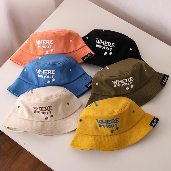 子供用★帽子★バケットハット★キッズ★男女兼用★日焼け防止★韓国風★6色