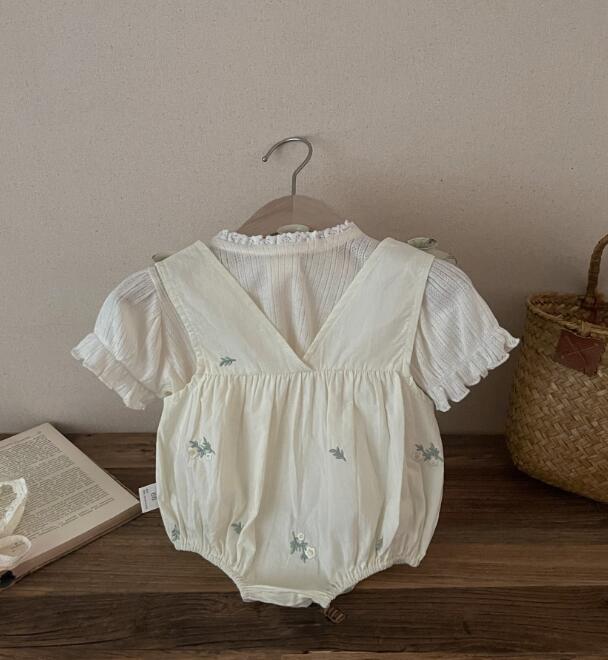 2023★春夏新作★韓国風ベビー服★トップス★ロンパース★66-90CM