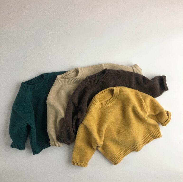 2023★春秋新作★韓国風子供服★セーター★4色80-130CM