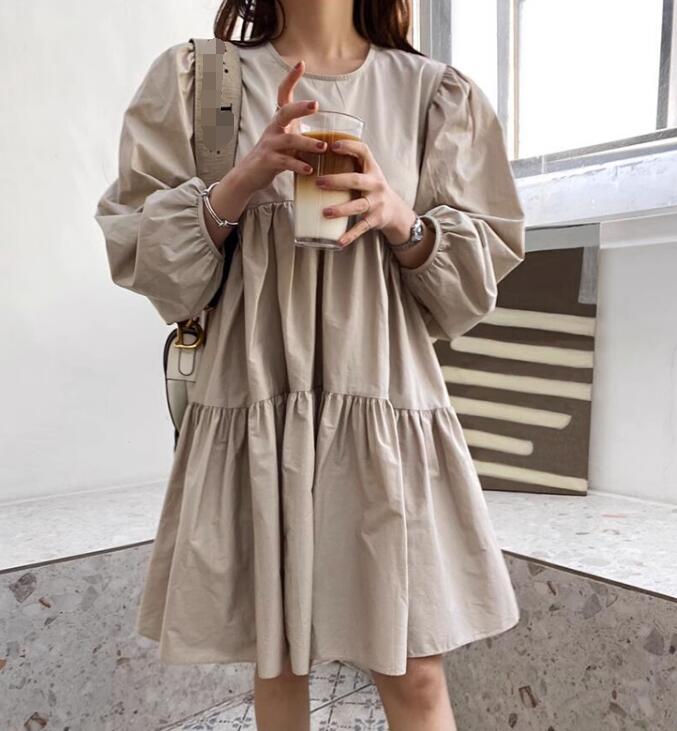 2023新型★レディース服　ワンピース　2色★F