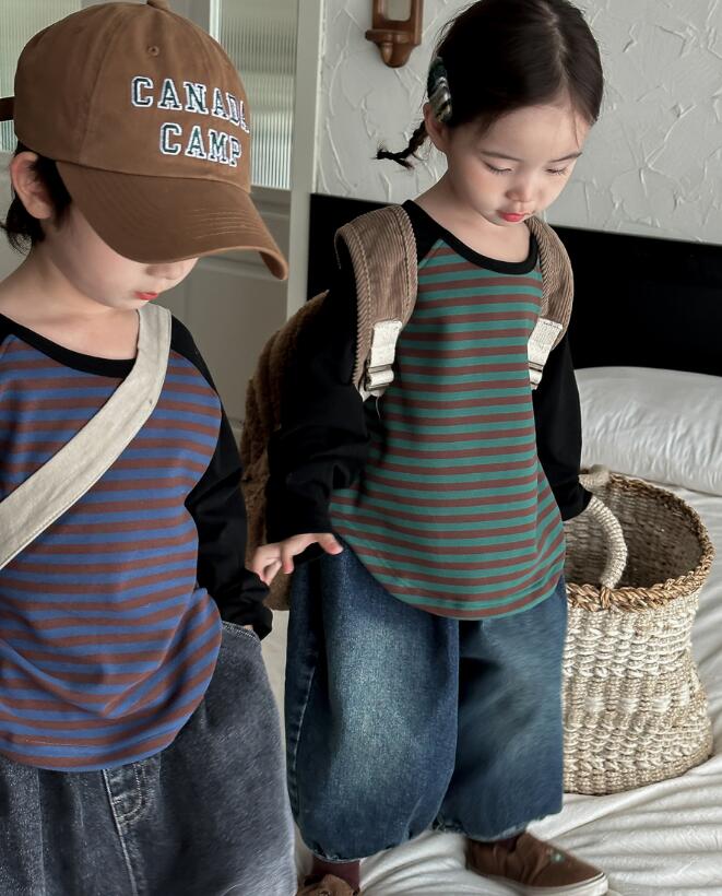 2023秋新品★子供服　トップス★80-140cm★2色