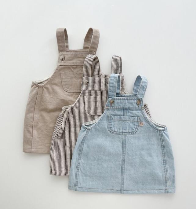 2023★春秋新作★韓国風子供服★ワンピース★3色80-130CM