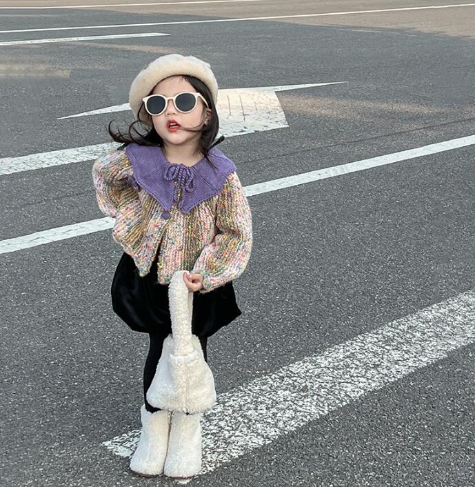 2023★春秋新作★韓国風子供服★セーター★ズボン★分けて販売★90-140CM