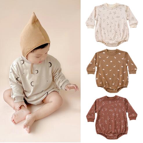 2023秋新品★ベビー服★ロンパース★66-90cm★4種