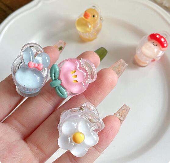 新作★子供用★ミニ　ヘアクリップ★ヘアピン★髪飾り★まとめ髪用★ヘアアクセサリー★キッズ女の子