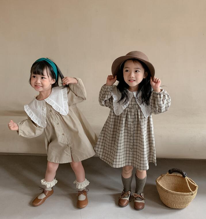 2023★春秋新作★韓国風子供服★ワンピース★2色80-130CM