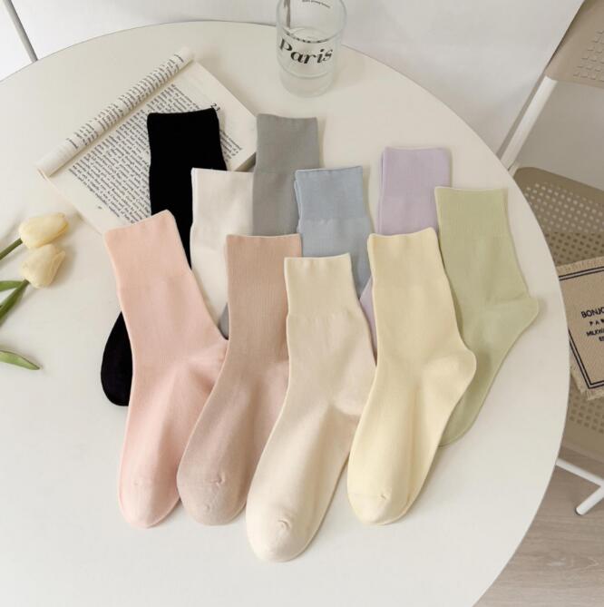 靴下★レデイース★ソックス★大人用★女性用靴下★無地★多色
