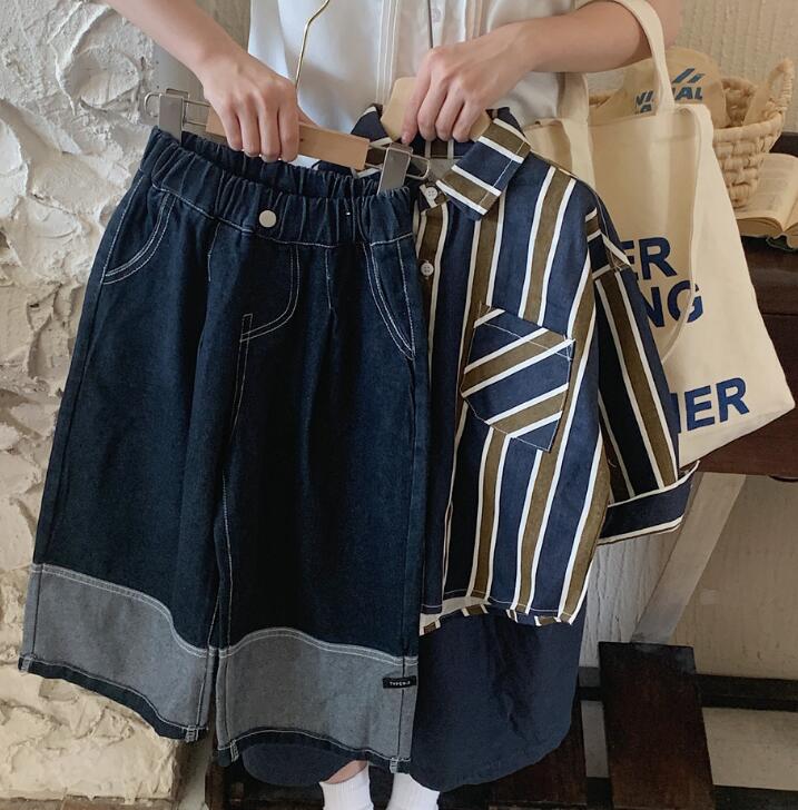 2023秋新品★子供服　デニムズボン★90-140cm★