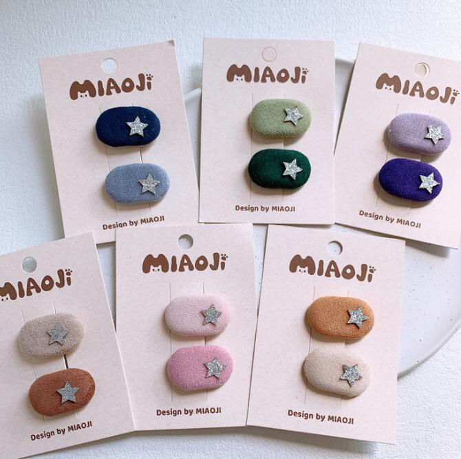 髪飾り★まとめ髪用★ヘアアクセサリー★子供用★キッズ★ヘアピン★2枚入り★可愛い★多色