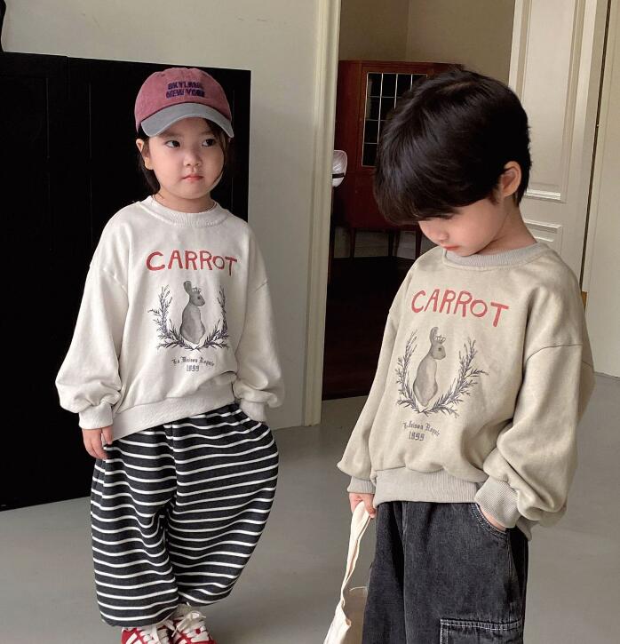 2023秋新品★子供服　トップス★90-140cm★2色