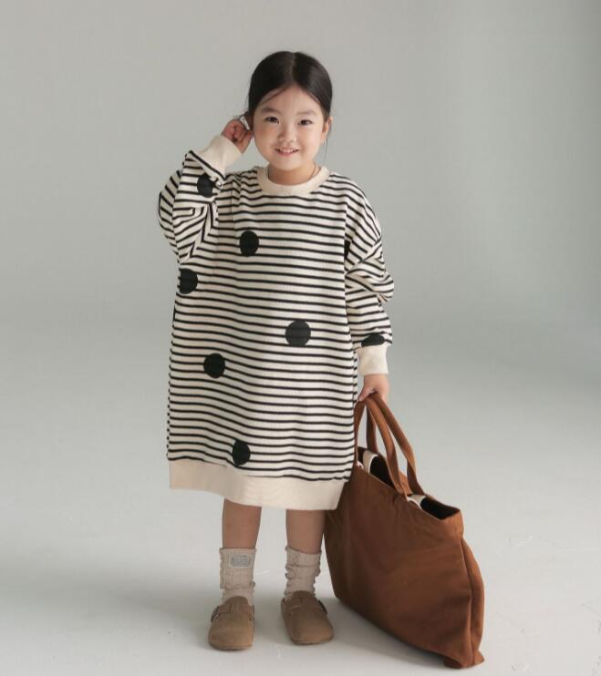 2023★春秋新作★韓国風子供服★ワンピース★90-150CM