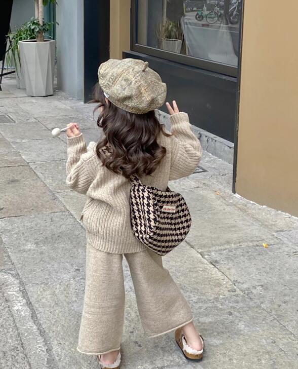 2023秋新品★子供服　セーター+ズボン　セットアップ★90-140cm★