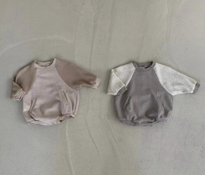 2023秋新品★ベビー服★ロンパース★66-90cm★2色