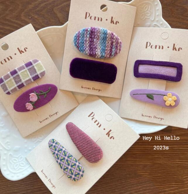 髪飾り★まとめ髪用★ヘアアクセサリー★子供用★キッズ★ヘアピン★2枚入り★可愛い★多色