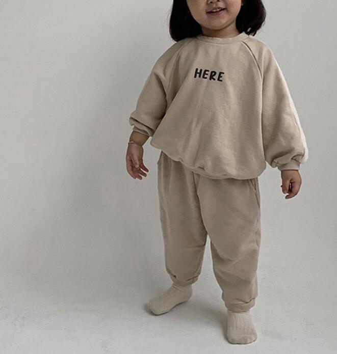 2023★秋冬新作★韓国風子供服★トップス+ズボン2セット★2色80-130CM