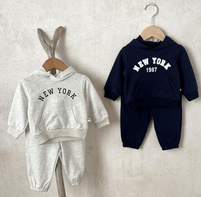 2023年秋新品★ベビー服　トップス+ズボン　セットアップ★66-100cm★2色