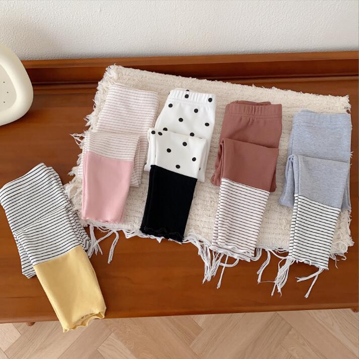 2023★春秋新作★韓国風子供服★ズボン★レギンス★5色80-120CM