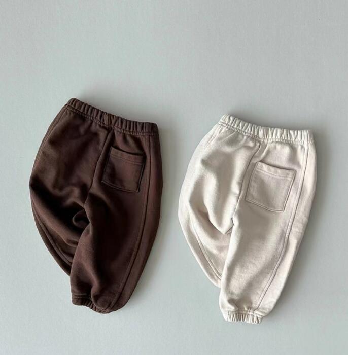 2023★春秋新作★韓国風ベビー服★ズボン★2色73-100CM