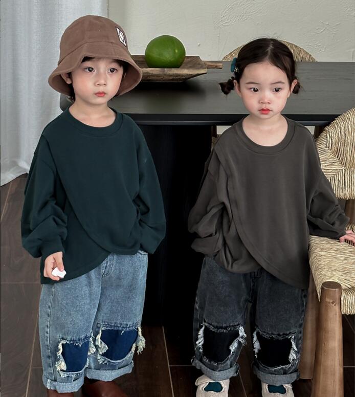 2023★春秋新作★韓国風子供服★トレーナー★3色80-140CM