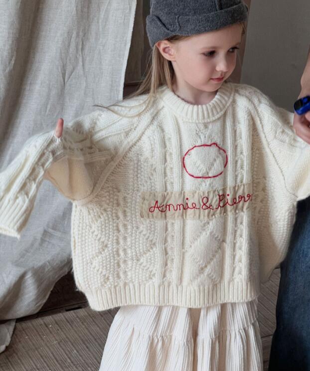 2023秋冬Z★子供服　セーター★90-130cm★2色