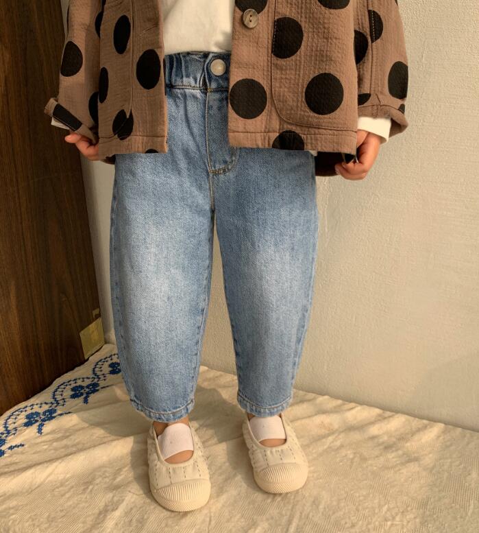 2023★春秋新作★韓国風子供服★ズボン★ジーンズ★2色80-130CM