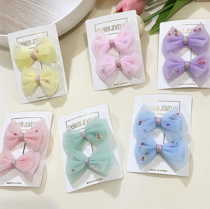 髪飾り★まとめ髪用★ヘアアクセサリー★子供用★キッズ★ヘアピン★2枚入り★多色