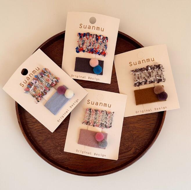 髪飾り★まとめ髪用★ヘアアクセサリー★子供用★キッズ★ヘアピン★2枚入り★多色