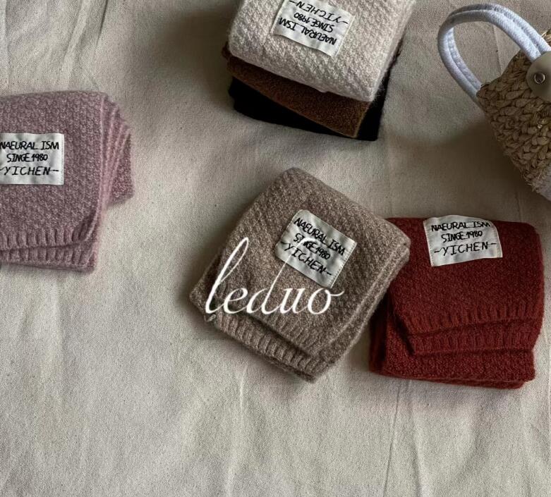 2023新品★子供用★快適マフラー　ニット★6色選べ