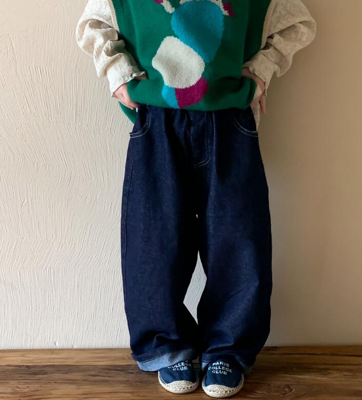 2023秋★子供服　デニムズボン★90-140cm★