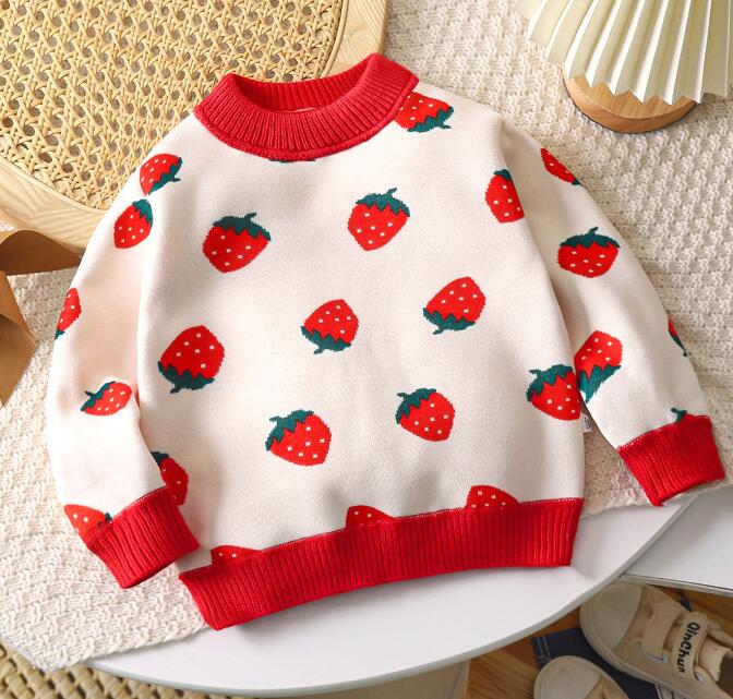 子供服★トップス★ニット★セーター★キッズ★韓国風子供服★4色★90-160CM